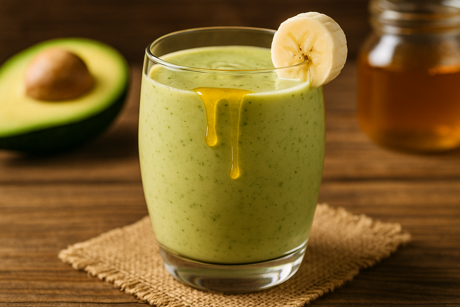 Honey Avocado Smoothie Recipe | Healthy Drink with Yemeni Honey – Asal Bee