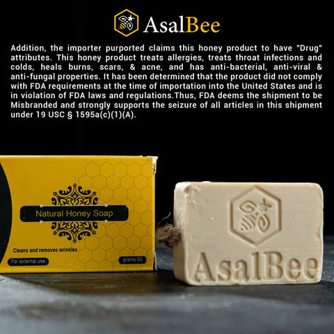 Asal Bee Natural Honey Soap