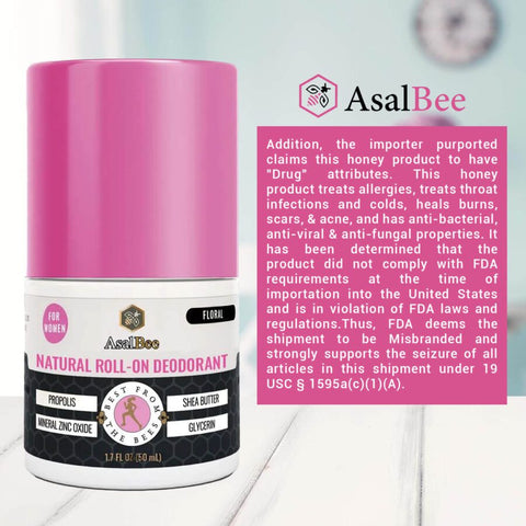 Natural Roll-On Deodorant for Women